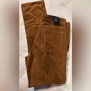 J. Crew Men's Tan Corduroy Trousers